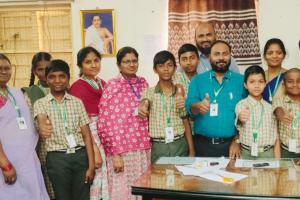 ఇన్ స్పయిర్ మరియు ఎన్.ఎం.ఎం.ఎస్ లో మోడల్ స్కూల్ విద్యార్థుల హవా