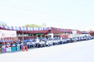 ఉపాధ్యాయుల దీర్ఘకాలిక సమస్యల పరిష్కారం కోసం పిఅర్టియూ మహా ధర్నా 
