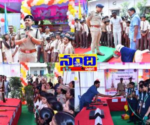 ఓపెన్ హౌస్ ఎగ్జిబిషన్ ను ప్రారంభించిన నంద్యాల జిల్లా ఎస్పీ శ్రీ సునీల్ షెరాన్ IPS 